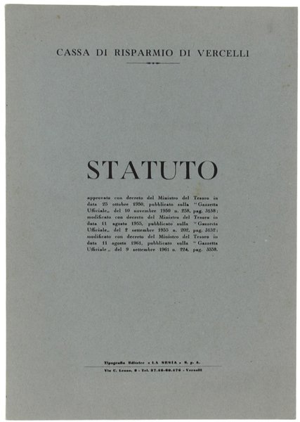 STATUTO.