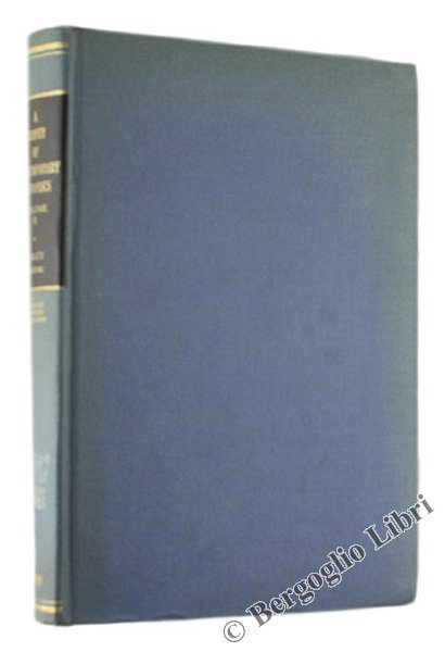 A SURVEY OF CONTEMPORARY ECONOMICS. Volume II. | Immagine principale