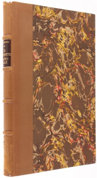 IL REDDITO NAZIONALE [con raffinata legatura]