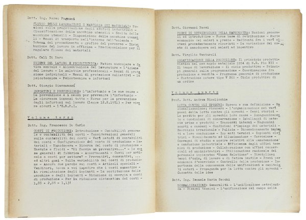 PRINCIPI DI ORGANIZZAZIONE ED ECONOMIA INDUSTRIALE per la formazione dei …
