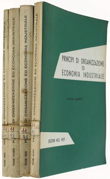 PRINCIPI DI ORGANIZZAZIONE ED ECONOMIA INDUSTRIALE per la formazione dei …