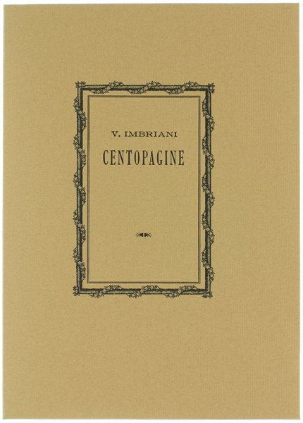 CENTOPAGINE.