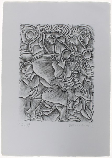 I NUOVI DISASTRI DELLA GUERRA. 6 acqueforti di Fritz Baumgartner.