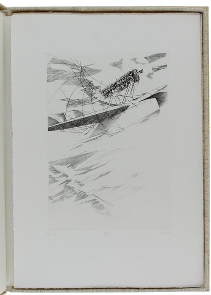 FIAT AVIAZIONE 1908-1987. Sette incisioni di Francesco Franco eseguite per …