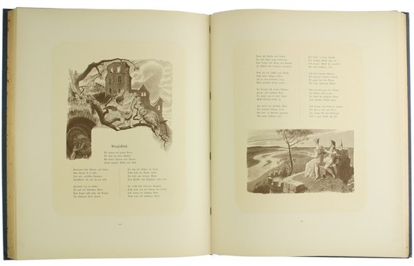 GOETHES GEDICHTE. Ausgewählt von Karl Heinemann. Mit Bildern und Zeichnungen …