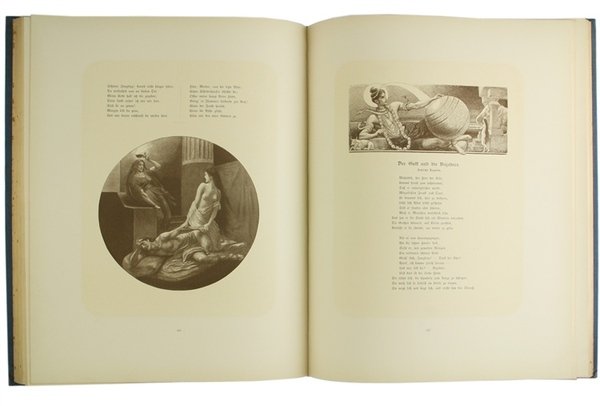 GOETHES GEDICHTE. Ausgewählt von Karl Heinemann. Mit Bildern und Zeichnungen …