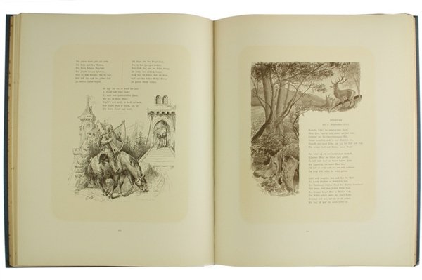 GOETHES GEDICHTE. Ausgewählt von Karl Heinemann. Mit Bildern und Zeichnungen …