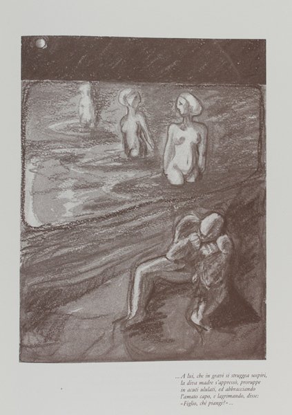 ILIADE. Disegni e incisioni originali di Alberto Donini.