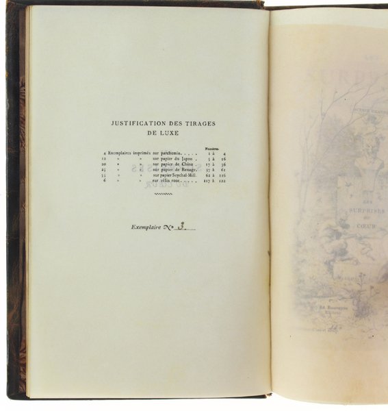 LES SURPRISES DU COEUR [exemplaire sur parchemin]