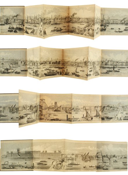 GRAND ARCHITECTURAL PANORAMA OF LONDON FROM THE THAMES EXTENDING NEW …