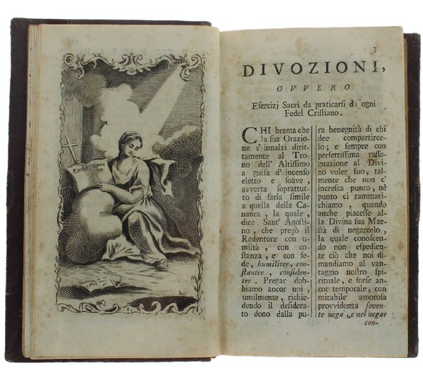 DIVOZIONI OVVERO ESERCIZJ SACRI DA PRATICARSI DA OGNI FEDEL CRISTIANO.