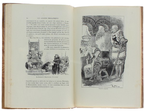 LES CONTES DROLATIQUES - Illustratins de A. Robida.
