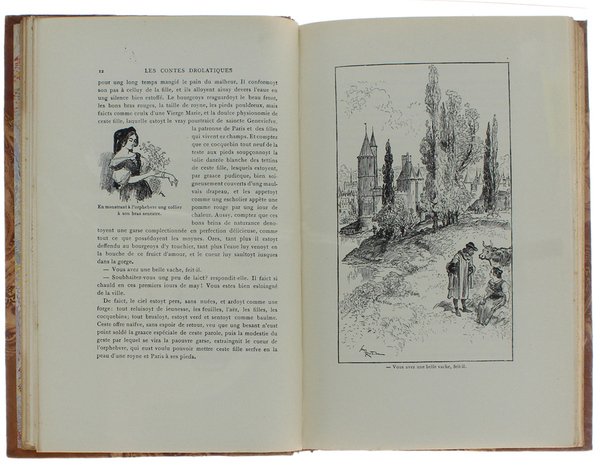 LES CONTES DROLATIQUES - Illustratins de A. Robida.