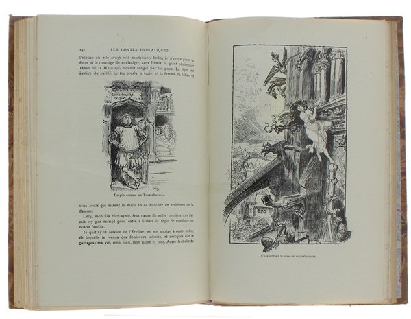 LES CONTES DROLATIQUES - Illustratins de A. Robida.