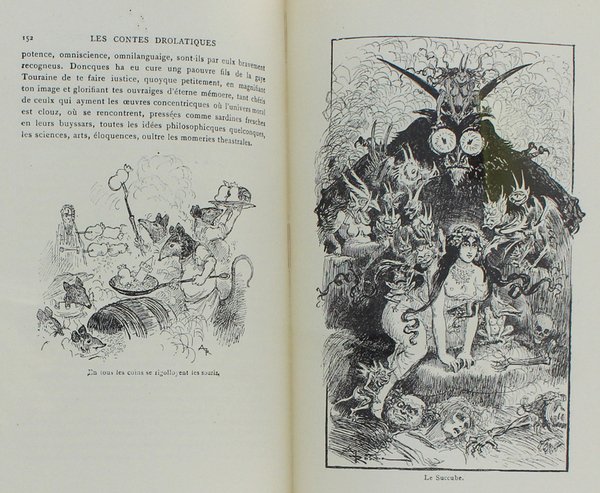 LES CONTES DROLATIQUES - Illustratins de A. Robida.