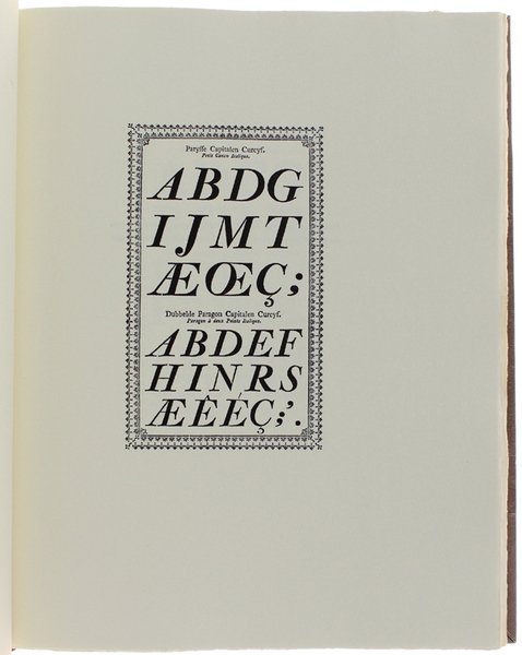 CAMPIONARI DI CARATTERI NELLA TIPOGRAFIA DEL SETTECENTO. Scelta, introduzione e …