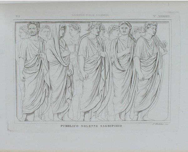 ALBUM PITTORICO DI SAVERIO PISTOLESI con note ed osservazioni. [Edizione …