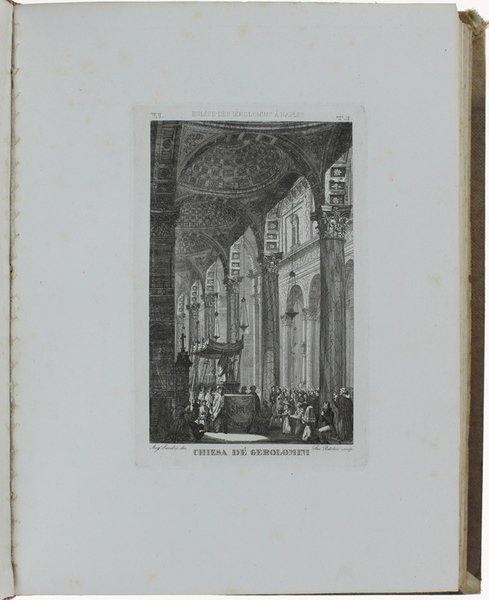 ALBUM PITTORICO DI SAVERIO PISTOLESI con note ed osservazioni. [Edizione …