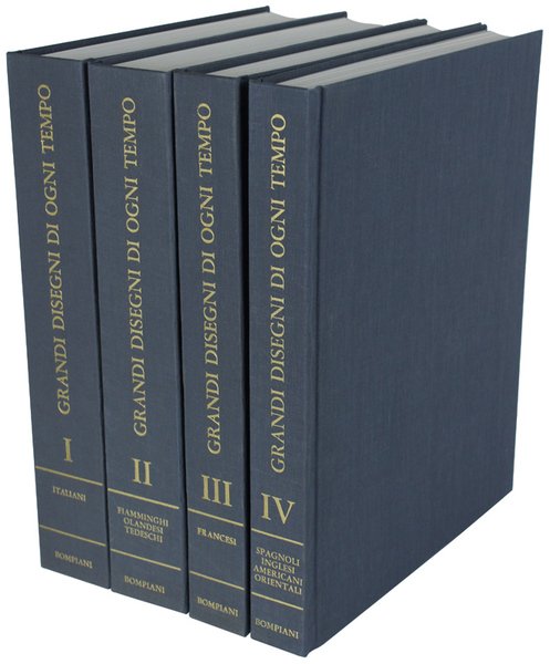 1142 GRANDI DISEGNI DI OGNI TEMPO. Volume I: Italiani. Volume …