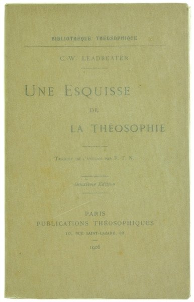 UNE ESQUISSE DE LA THEOSOPHIE.