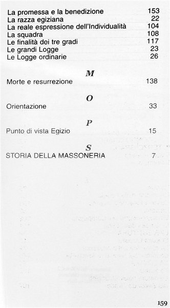 LA VERITA' SULLA MASSONERIA.