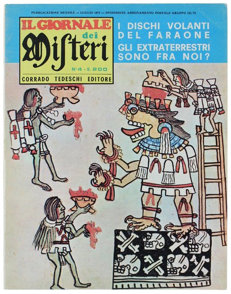 IL GIORNALE DEI MISTERI - N. 4 - 1971. In …