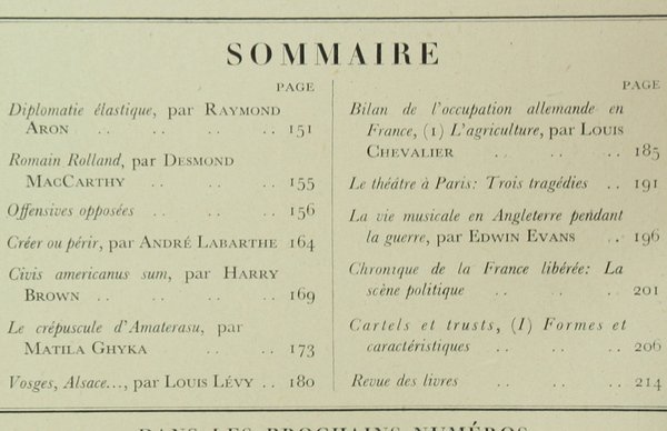 LA FRANCE LIBRE. Vol. IX, No. 51 - 15 janvier …