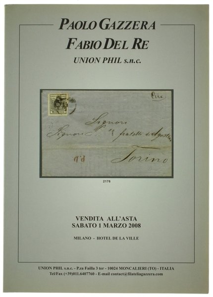 PAOLO GAZZERA - FABIO DEL RE. Vendita all'asta Sabato 1 …