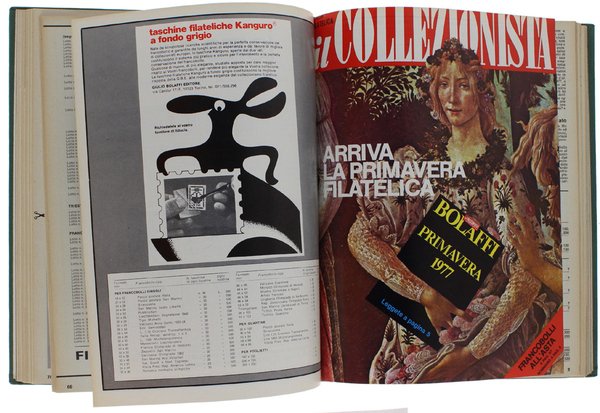 IL COLLEZIONISTA - ITALIA FILATELICA. Annata 1977 completa.