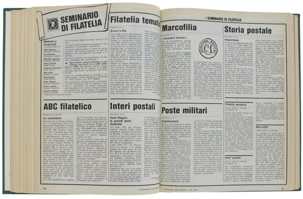 IL COLLEZIONISTA - ITALIA FILATELICA. Secondo semestre 1979 completo.
