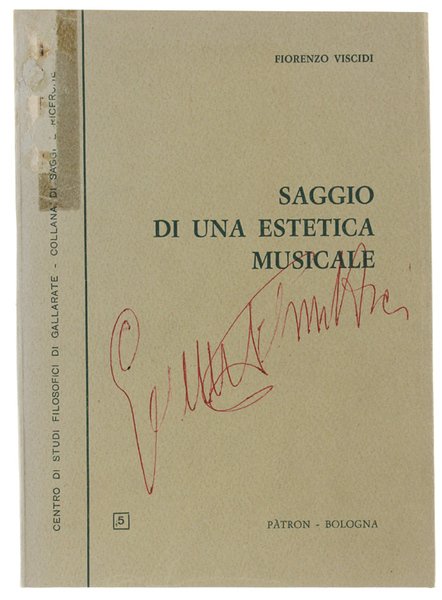 SAGGIO DI UNA ESTETICA MUSICALE.