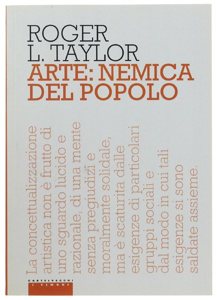 ARTE: NEMICA DEL POPOLO.