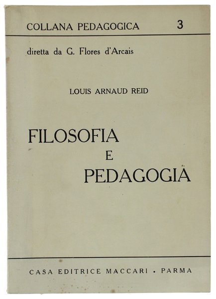 FILOSOFIA E PEDAGOGIA.