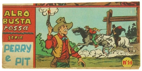 ALBO BUSTA ROSSA - SERIE PERRY E PIT. N. 14.