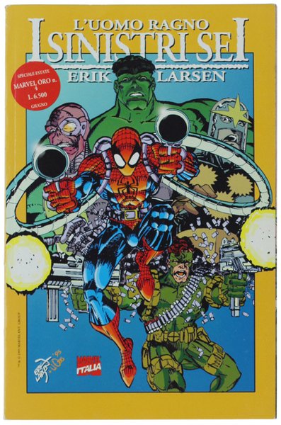 L'UOMO RAGNO - I SINISTRI SEI. Marvel Oro 4. Come … | Immagine principale