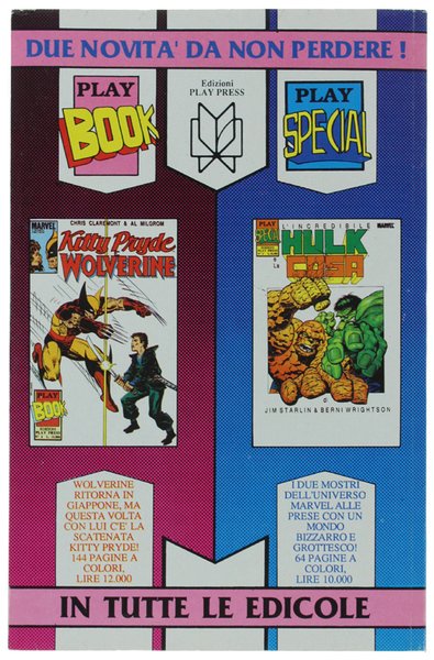 SILVER SURFER: GUERRA! Play Press - N. 6/1990. (come nuovo) | Immagine Gallery 2