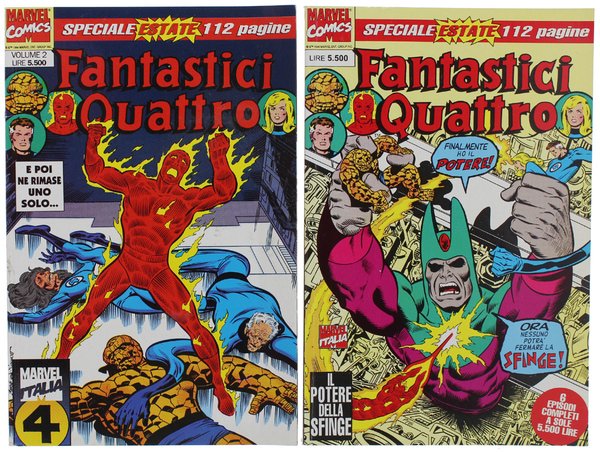 FANTASTICI QUATTRO - SPECIALE ESTATE N. 1 + N.2. Marvel … | Immagine principale