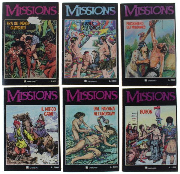 MISSIONS. Serie completa 1/6 - 1987 | Immagine Gallery 2
