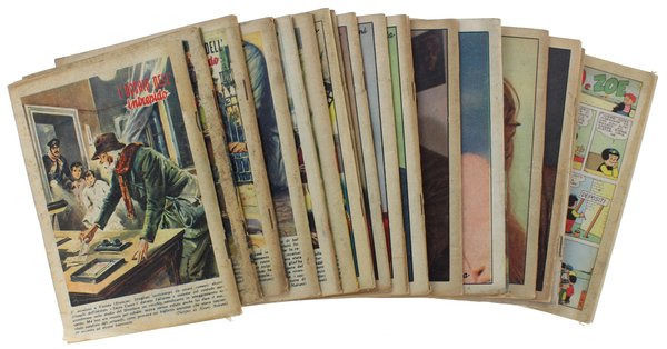 INTREPIDO. F.to libretto. Raccolta di 26 numeri: anni 1958, 1959, …