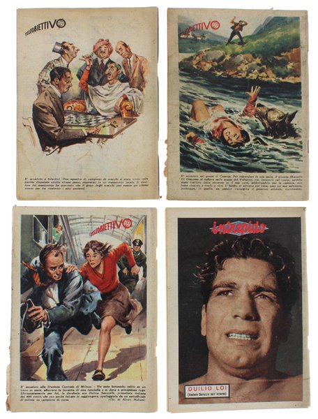 INTREPIDO VARIETA' 1962 SUPPL. AI NN. 27 28 29 44.