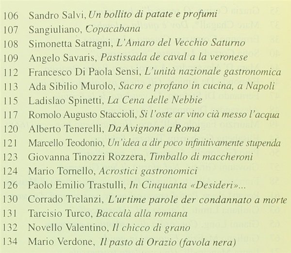 L'APOLLO BUONGUSTAIO. Almanacco gastronomico per l'anno 1997 ideato da Mario …