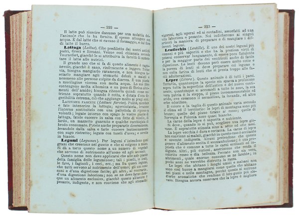 DIZIONARIO DELLA CUCINA MODERNA INDISPENSABILE A QUALUNQUE CETO DI PERSONE …