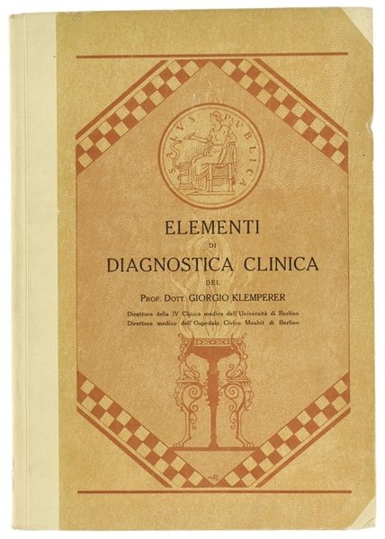 ELEMENTI DI DIAGNOSTICA CLINICA.