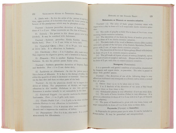 THERAPEUTIC GUIDE TO AYRUVEDIC MEDICINE.