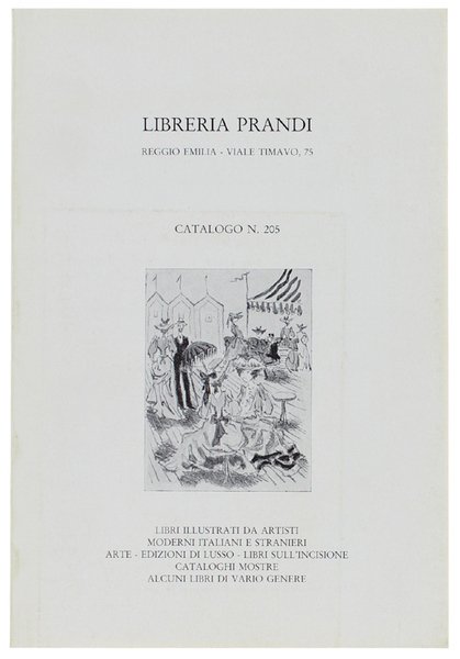 CATALOGO N. 205. LIBRI ILLUSTRATI DA ARTISTI MODERNI ITALIANI E … | Immagine principale
