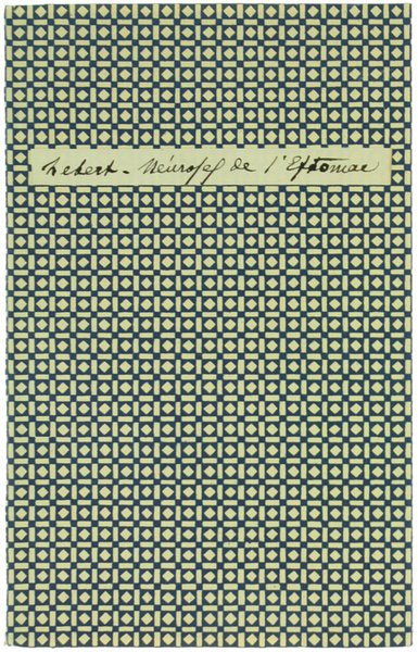 DES NEVROSES DE L'ESTOMAC.