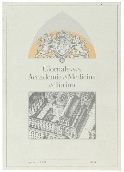 GIORNALE DELLA ACCADEMIA DI MEDICINA DI TORINO. Anno CLXVII - …