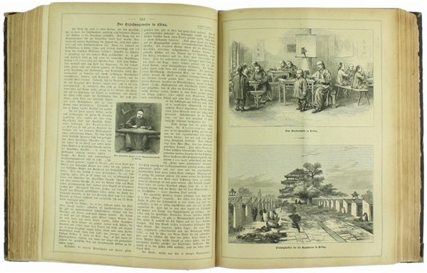 DAHEIM. Ein deutsches Familienblatt mit Illustrationen. Jahrgang XVIII-XIX.