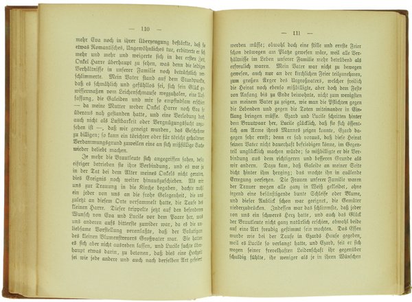 ERINNERUNGEN VON LUDOLF URSLEU DEM JÜNGEREN. Roman.