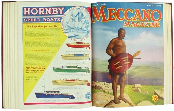 MECCANO MAGAZINE, Volume XX - 1935 (12 monthly issues bound …